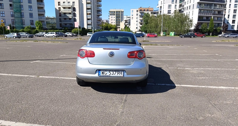 Volkswagen Eos cena 13500 przebieg: 245625, rok produkcji 2006 z Warszawa małe 742
